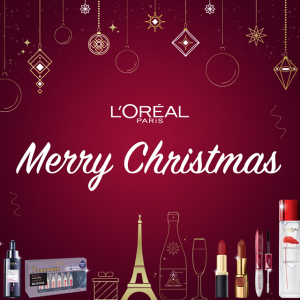 免費換領 L'Oréal Paris 聖誕禮物