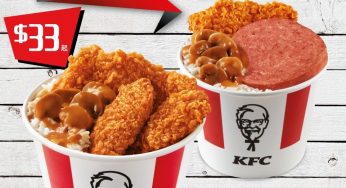 KFC 桶飯超值選 $33起