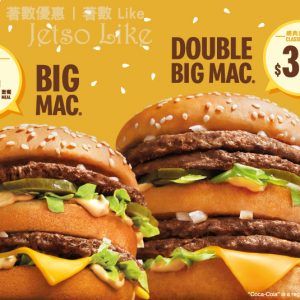 麥當勞 Big Mac 配 脆薯皇$29
