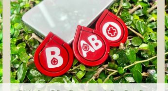 紅十字會 捐血站成功捐血 送 血型匙扣