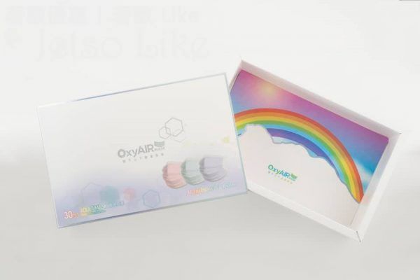 Oxyair Mask 登記抽籤 購買彩虹口罩三色別注版