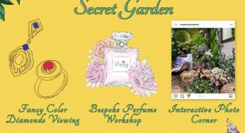 免費參加 英皇珠寶 Secret Garden 香水調製工作坊