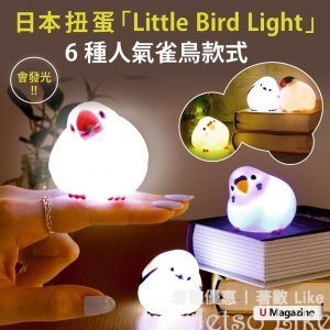 U Magazine 日本YELL公司推出「Little Bird Light」扭蛋