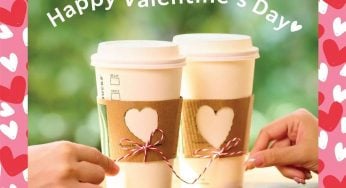 Starbucks 任何消費 即可獲贈 甜蜜2月飲食優惠券